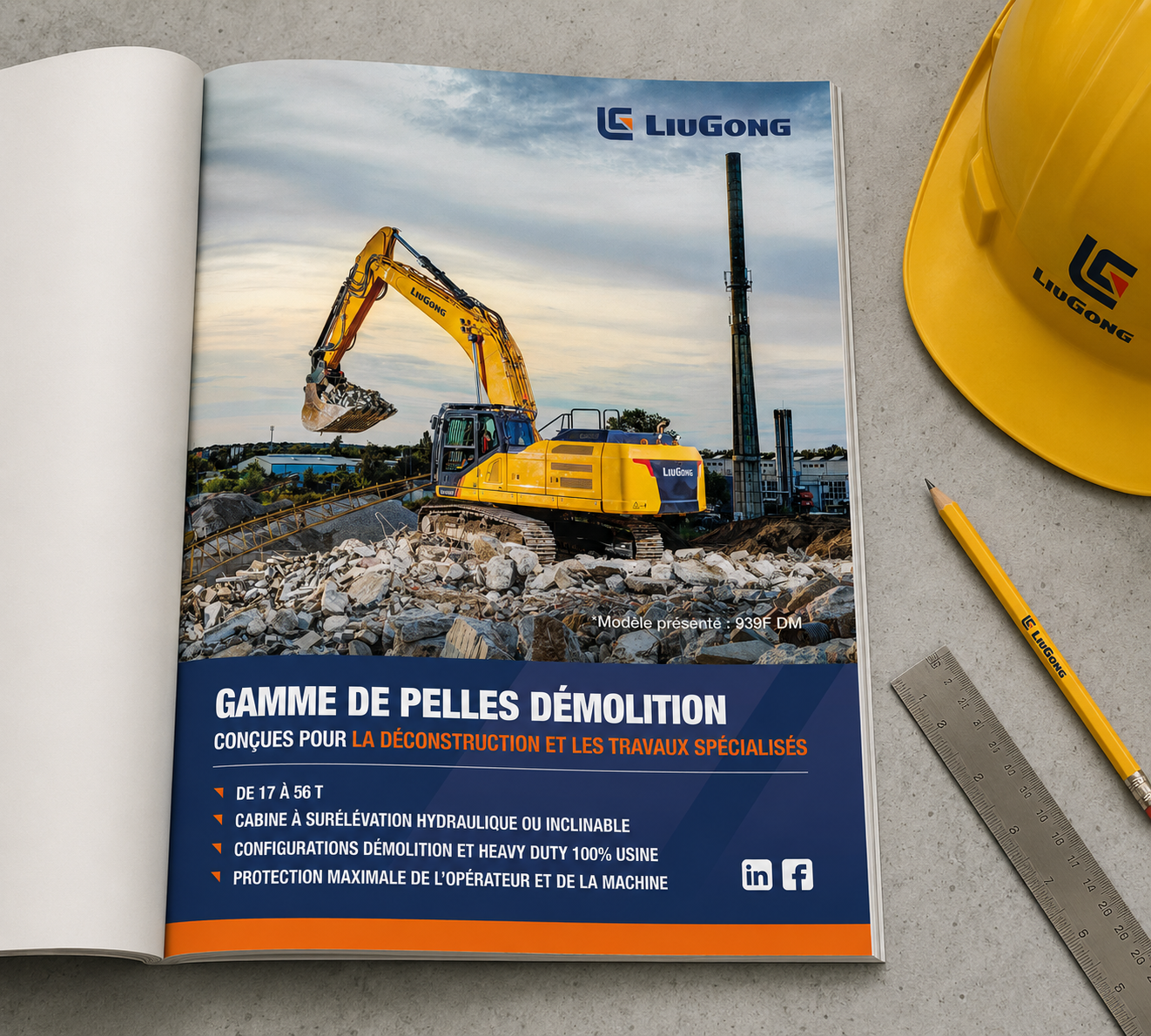 Support technique modèle 939F DM