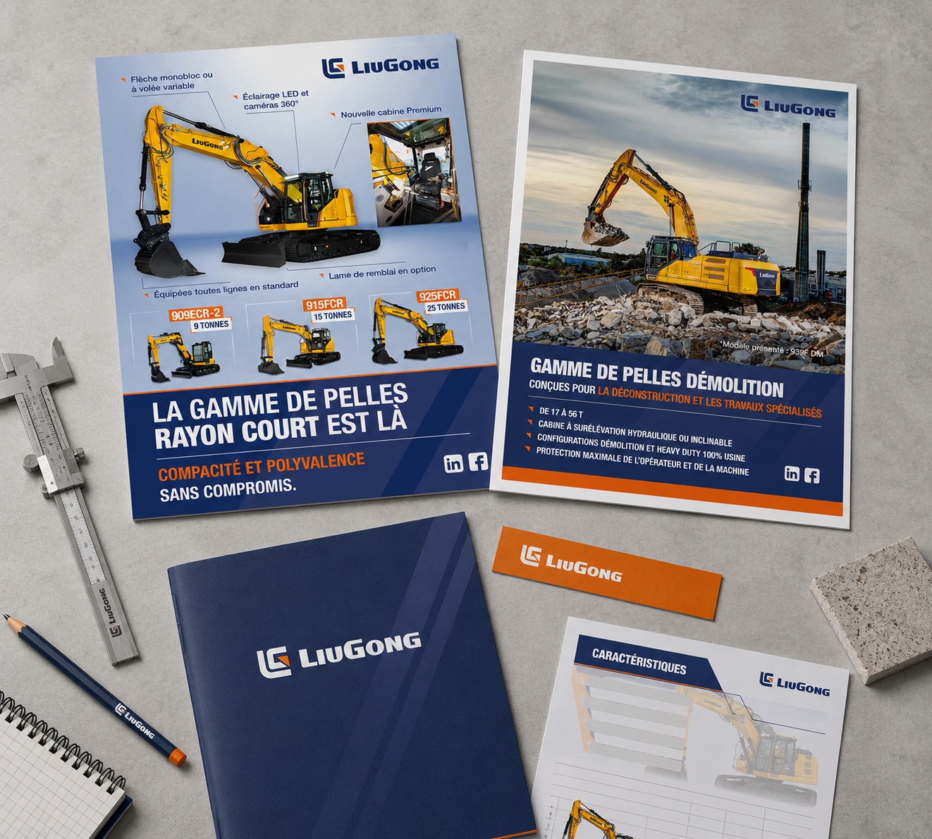 Déclinaison de gamme et points de force techniques