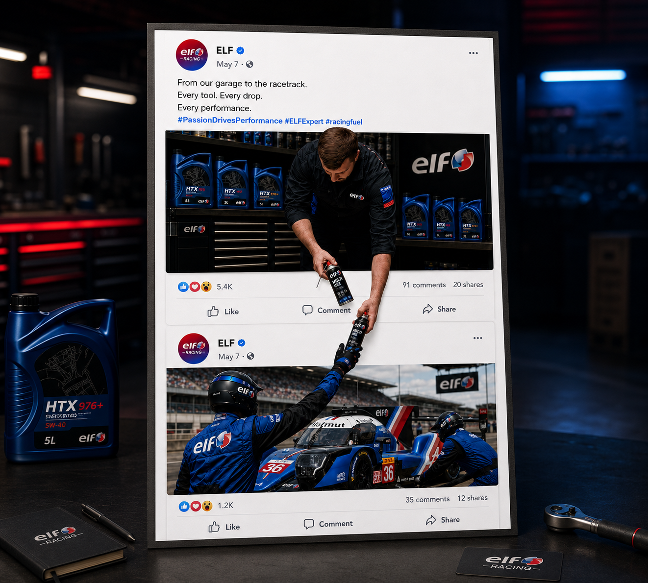 Conception graphique des posts informatifs
